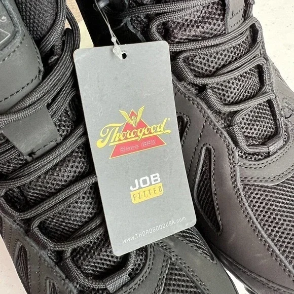 Thorogood Crosstrex Waterproof Work Boots, Black, Men's 13 M - Picture 9 of 10